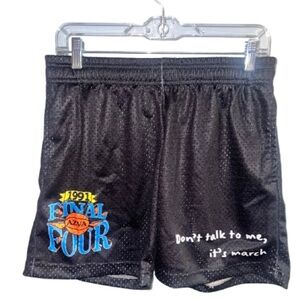 AZVA Black and Gray Fashion Shorts